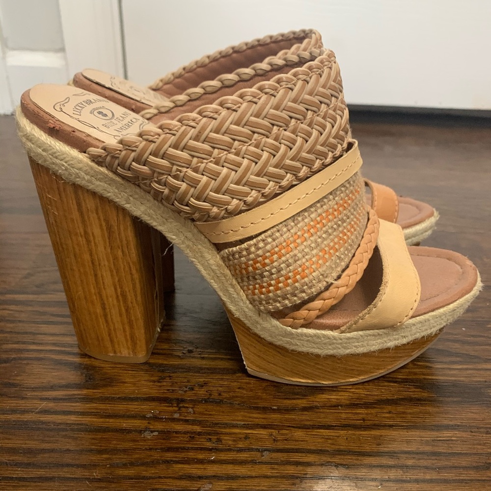Lucky Brand Mule Heels - Sz 8.5